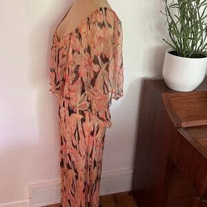 Mes Demoiselles sz EU 36 US 4 ruffled layered viscose blend dress NWT new cond